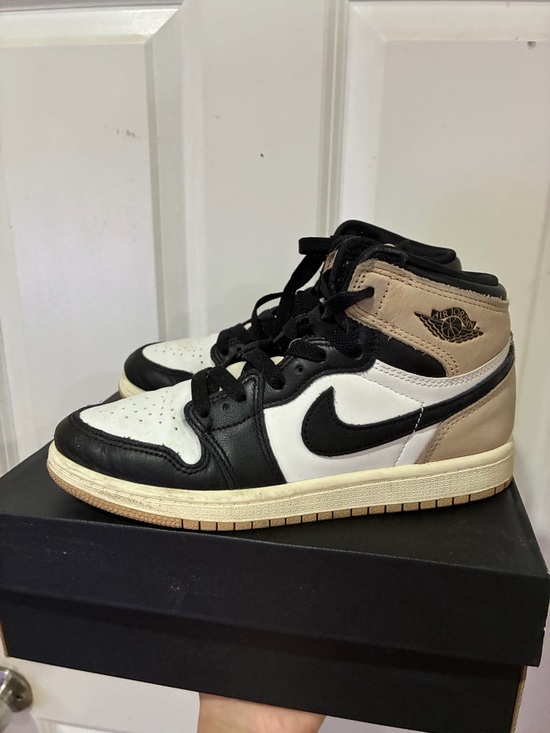 Nike Other - Nike Air Jordan 1 High Black White Taupe
